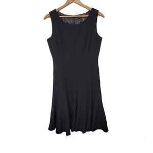 Ellen Tracy Black Sleeveless Dress Size 4